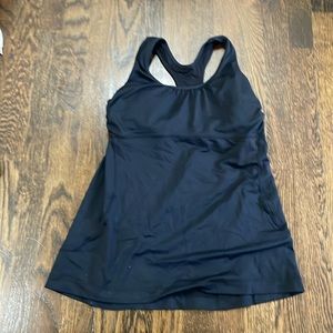 Lululemon black tank. Size 8
